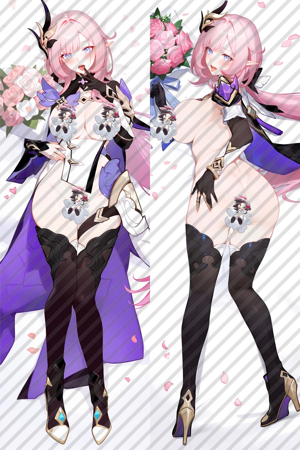 Honkai Impact 3rd Elysia Anime Dakimakura Body Pillow Cover