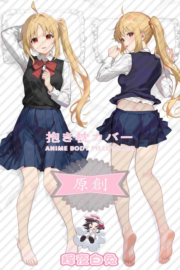 Bocchi the Rock! Yi Di Zhi Hong Xia Anime Dakimakura Body Pillow Cover