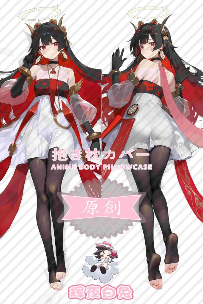 Fighting Double Pamish Lucia Anime Dakimakura Body Pillow Cover
