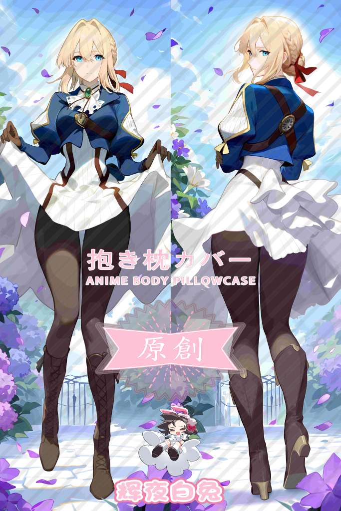 evergarden violet Violet Evergarden Anime Dakimakura Body Pillow Cover