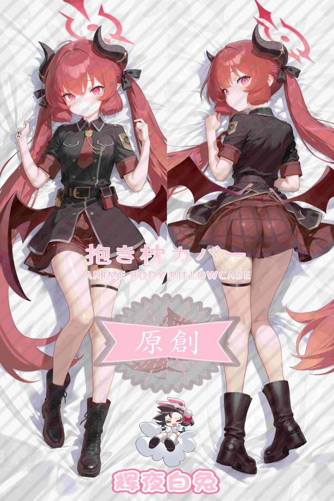 Blue Archive Junko Anime Dakimakura Body Pillow Cover