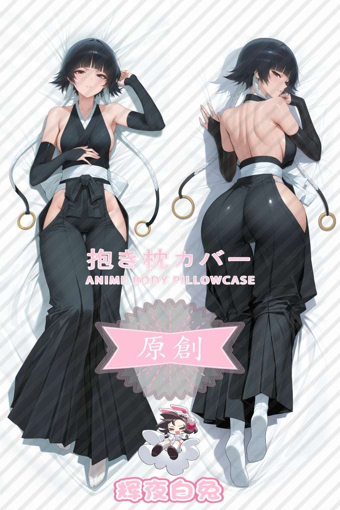 Bleach Soifon Soi Fon Anime Dakimakura Body Pillow Cover