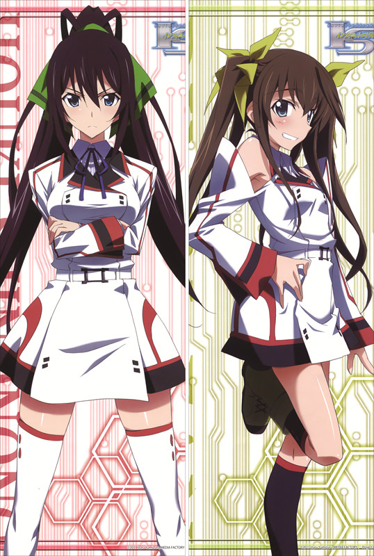 Infinite Stratos Houki Shinonono Anime Dakimakura Body Pillow Cover