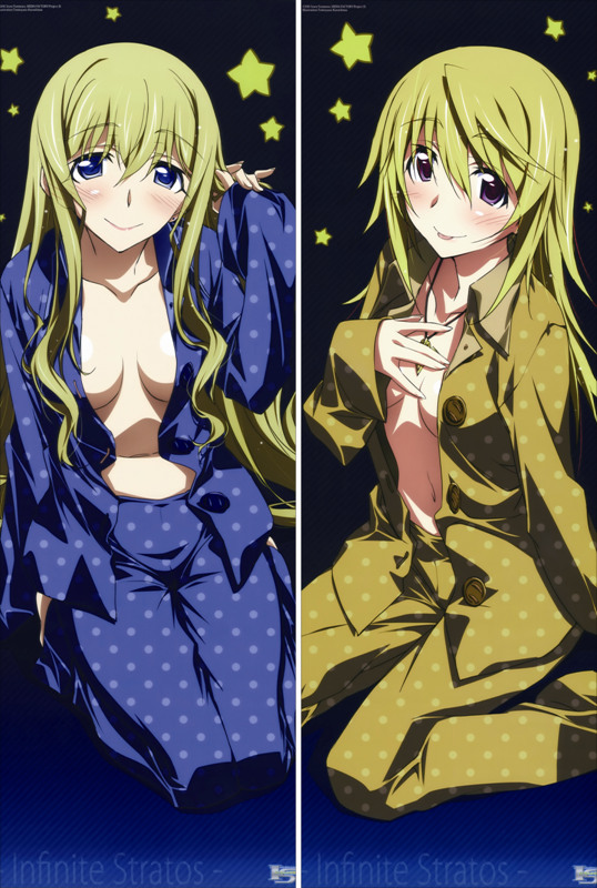 Infinite Stratos Charlotte Dunois Anime Dakimakura Body Pillow Cover