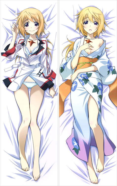 Infinite Stratos Charlotte Dunois Anime Dakimakura Body Pillow Cover