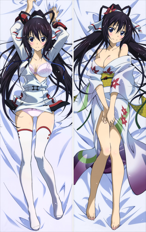 Infinite Stratos Houki Shinonono Anime Dakimakura Body Pillow Cover