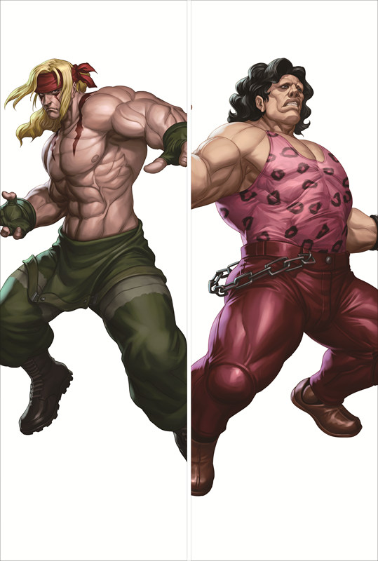 Street Fighter Anime Dakimakura Body Pillow Cover