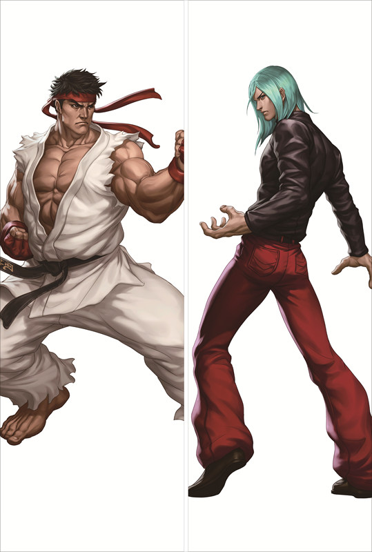 Street Fighter Anime Dakimakura Body Pillow Cover