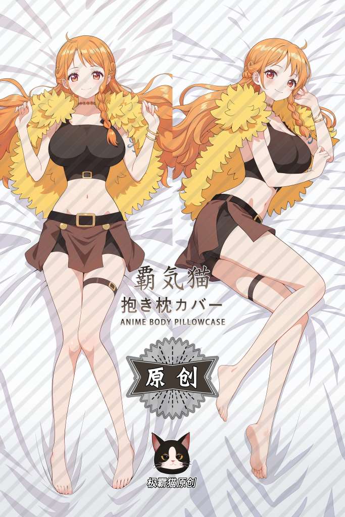 One Piece Nami Anime Dakimakura Body Pillow Cover