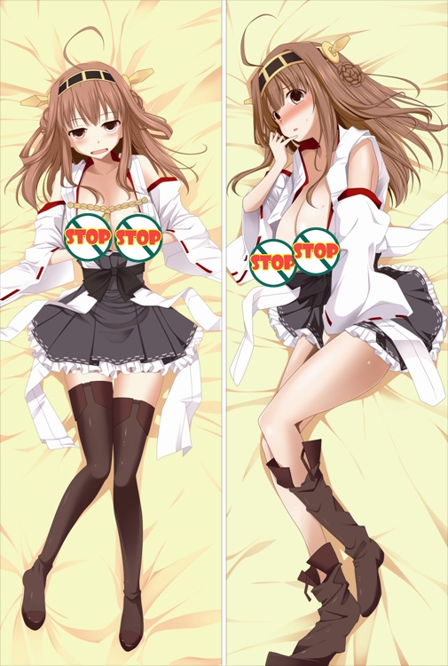 Kantai Collection Battleship Kongou Anime Dakimakura Body Pillow Cover