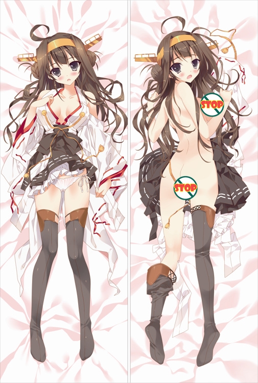 Kantai Collection Battleship Kongou Anime Dakimakura Body Pillow Cover