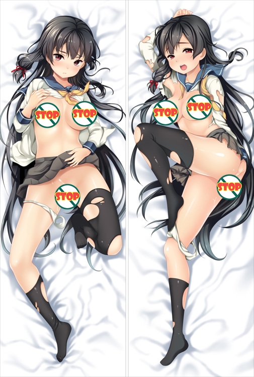 Kantai Collection Japanese destroyer Isokaze Anime Dakimakura Anime Dakimakura Body Pillow Cover
