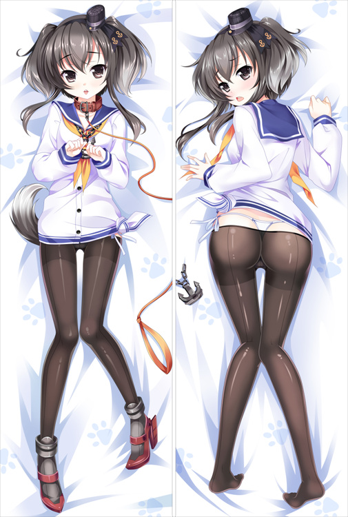 Kantai Collection Japanese destroyer Tokitsukaze Anime Dakimakura Anime Dakimakura Body Pillow Cover