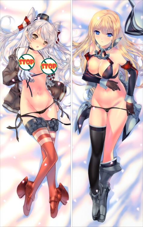Kantai Collection Japanese destroyer Amatsukaze Anime Dakimakura Anime Dakimakura Body Pillow Cover