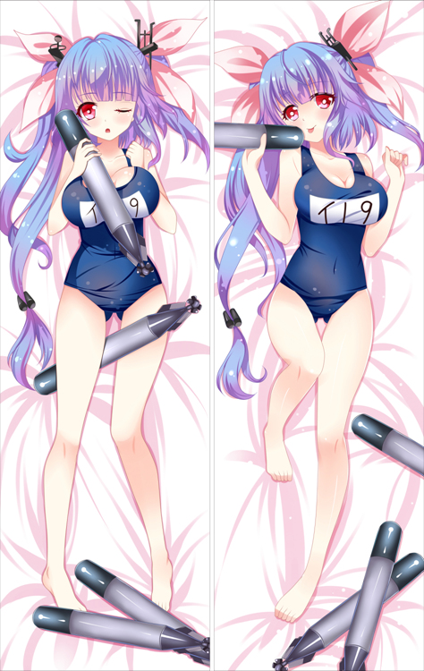 Kantai Collection Japanese submarine I-19 Anime Dakimakura Anime Dakimakura Body Pillow Cover