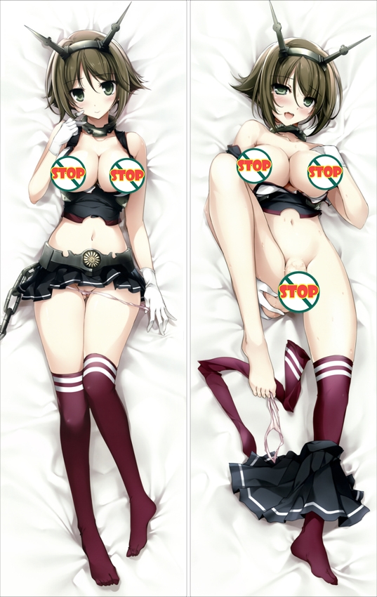 Kantai Collection Senkan Mutsu Anime Dakimakura Body Pillow Cover