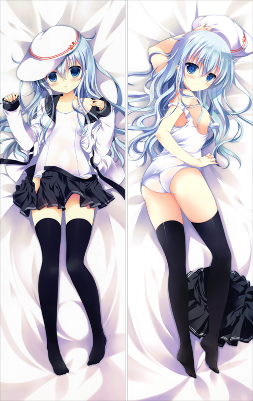 Kantai Collection Destroyer Hibiki Anime Dakimakura Body Pillow Cover