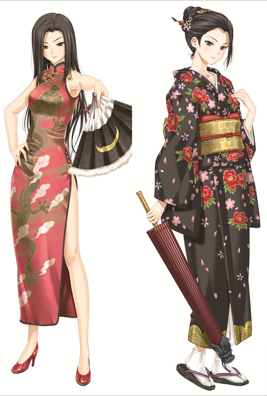 Platonic Heart Ryu Getsurei Anime Dakimakura Body Pillow Cover