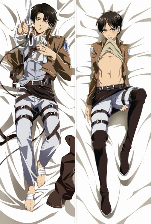 Attack on Titan Levi Ackerman Anime Dakimakura Body Pillow Cover