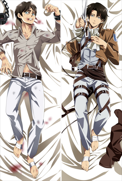 Attack on Titan Levi Ackerman Anime Dakimakura Body Pillow Cover