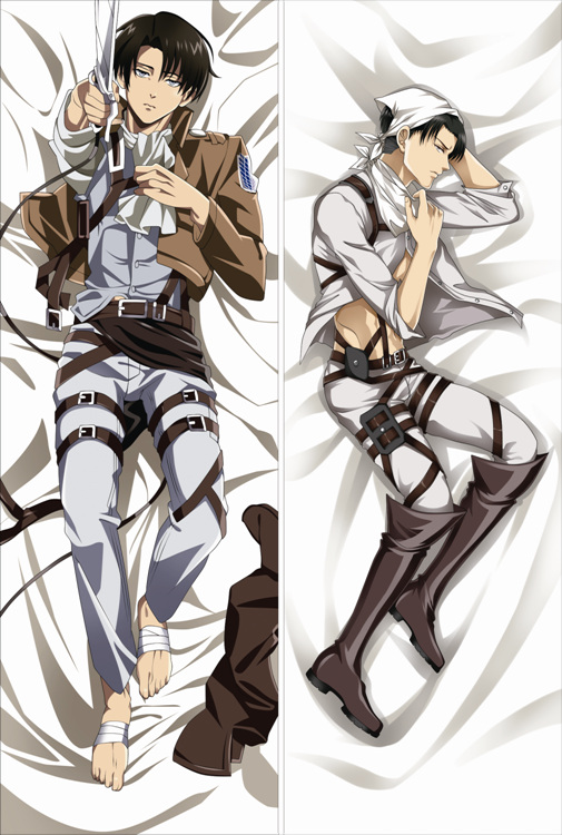 Attack on Titan Levi Ackerman Anime Dakimakura Body Pillow Cover
