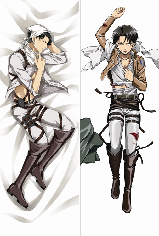 Attack on Titan Levi Ackerman Anime Dakimakura Body Pillow Cover