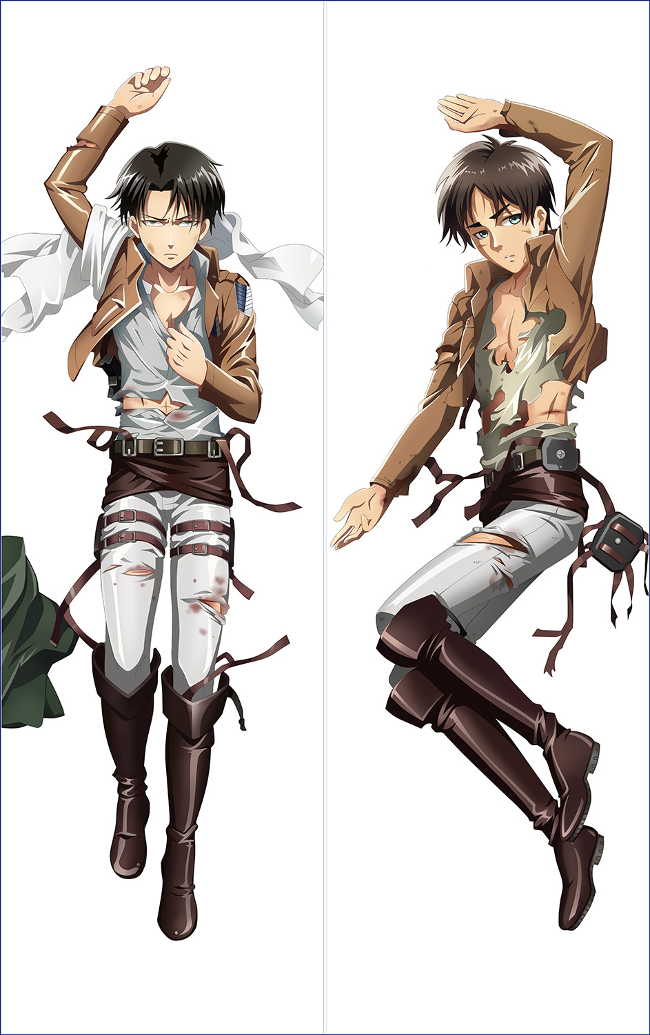 Attack on Titan Levi Ackerman Anime Dakimakura Pillow Cover
