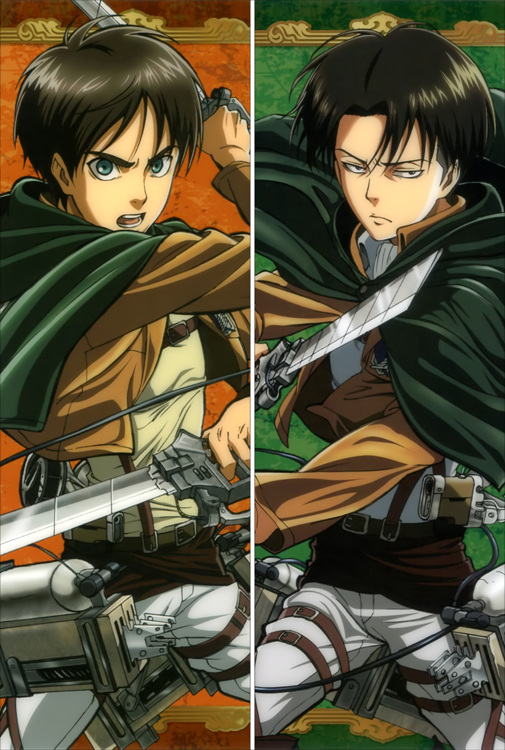 Attack on Titan Levi Ackerman Anime Dakimakura Body Pillow Cover