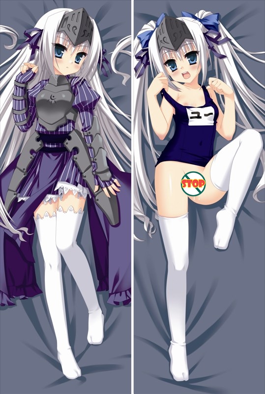 Is This a Zombie? Eucliwood Hellscythe Anime Dakimakura Body Pillow Cover