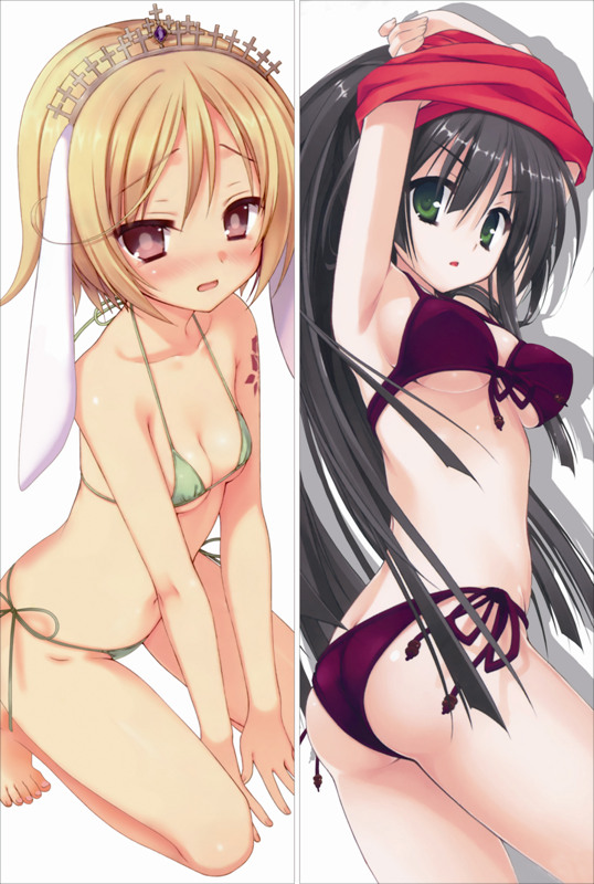 Is This a Zombie? Haruna Anime Dakimakura Body Pillow Cover