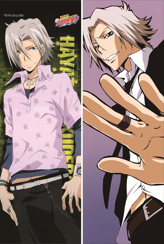 Reborn! Hayato Gokudera Anime Dakimakura Body Pillow Case