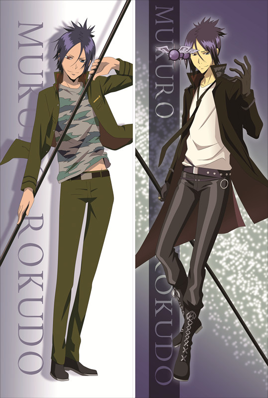 Reborn! Mukuro Rokudo Anime Dakimakura Body Pillow Case