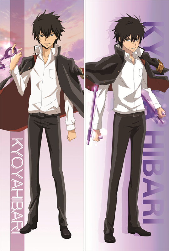 Reborn! Kyoya Hibari Anime Dakimakura Body Pillow Case