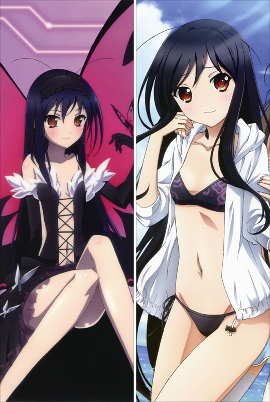 Accel World Kuroyukihime Anime Dakimakura Body Pillow Case