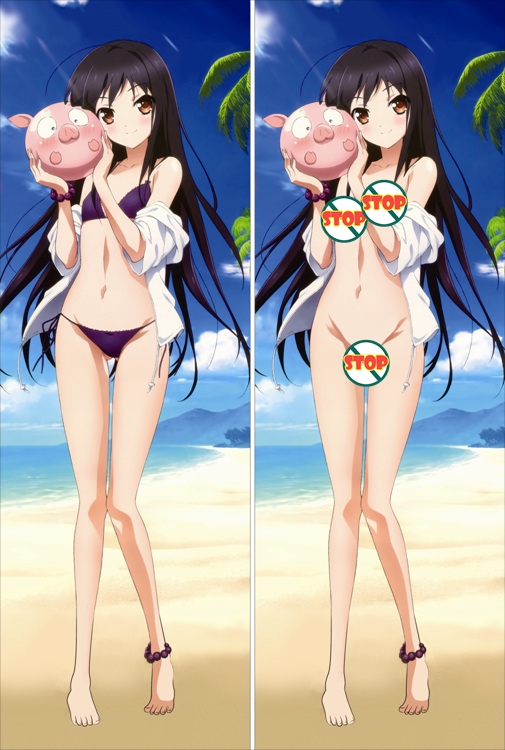 Accel World Kuroyukihime Anime Dakimakura Body Pillow Case