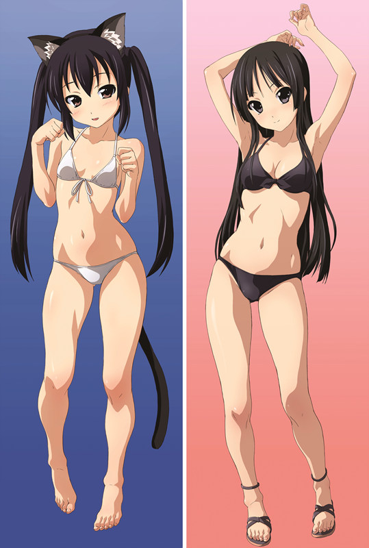 K-ON! Anime Dakimakura Body Pillow Case