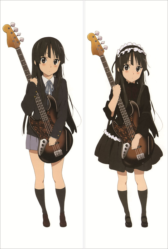 K-ON! Mio Akiyama Anime Dakimakura Body Pillow Case