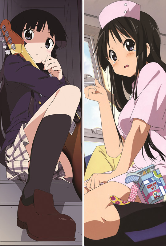K-ON! Mio Akiyama Anime Dakimakura Body Pillow Case