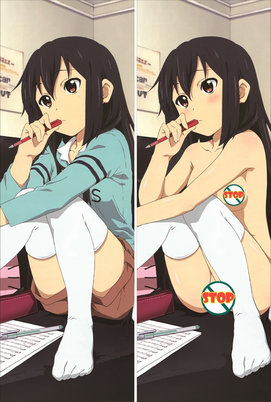 K-ON! Anime Dakimakura Body Pillow Case