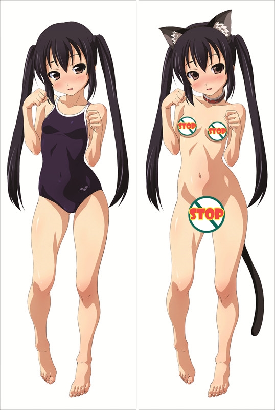 K-ON! Anime Dakimakura Body Pillow Case