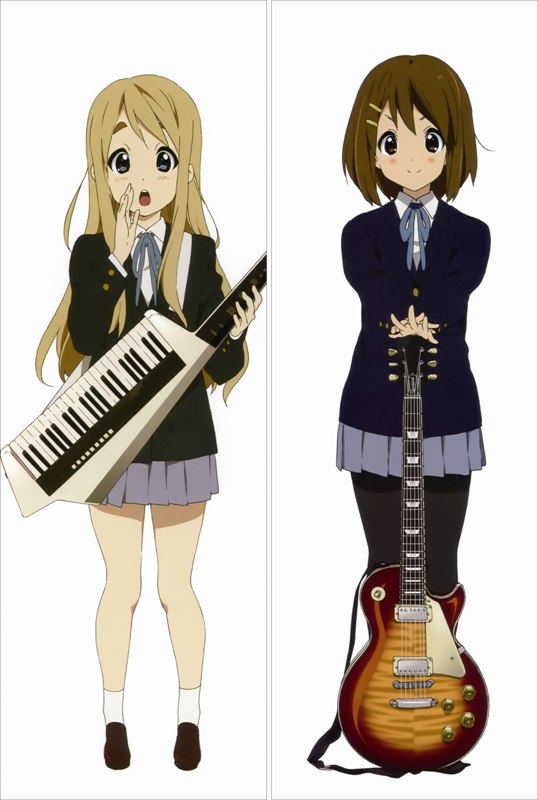 K-ON! Anime Dakimakura Body Pillow Case