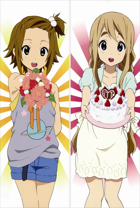 K-ON! Anime Dakimakura Body Pillow Case