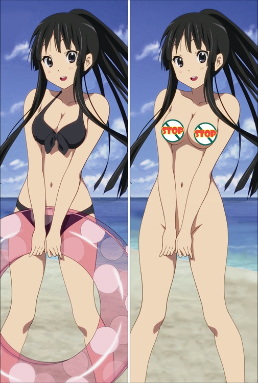 K-ON! Anime Dakimakura Body Pillow Case