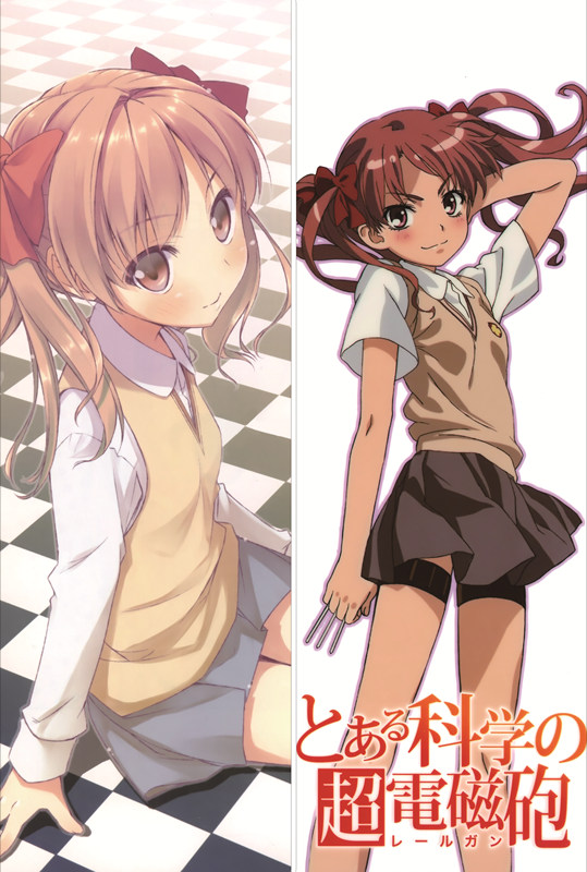 A Certain Scientific Railgun Kuroko Shirai Anime Dakimakura Body Pillow Case