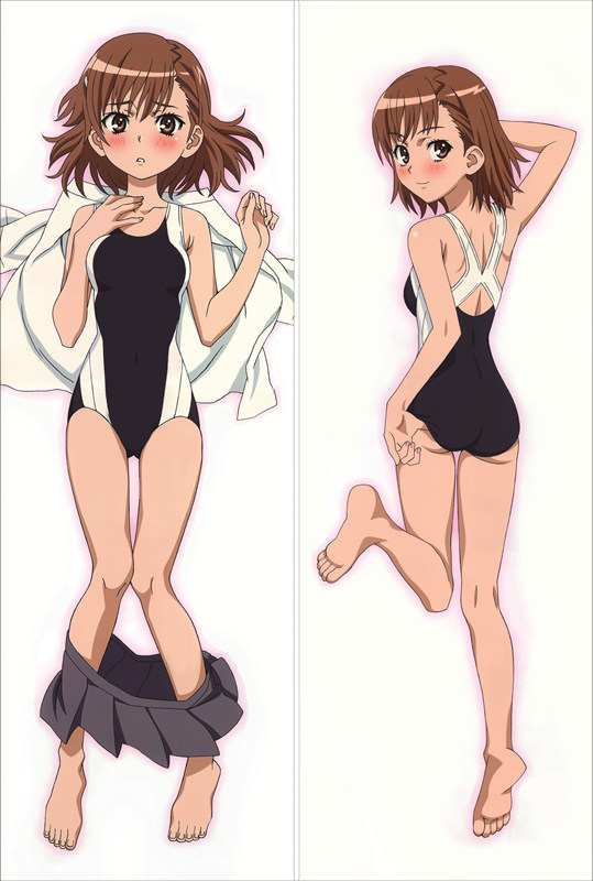A Certain Scientific Railgun Mikoto Misaka Anime Dakimakura Body Pillow Case