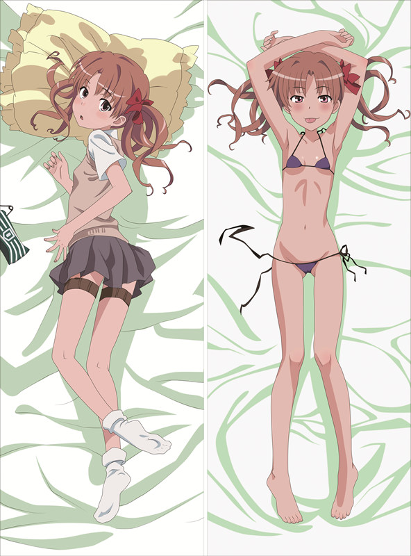 A Certain Scientific Railgun Kuroko Shirai Anime Dakimakura Body Pillow Cover