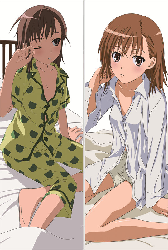 A Certain Scientific Railgun Mikoto Misaka Anime Dakimakura Body Pillow Cover