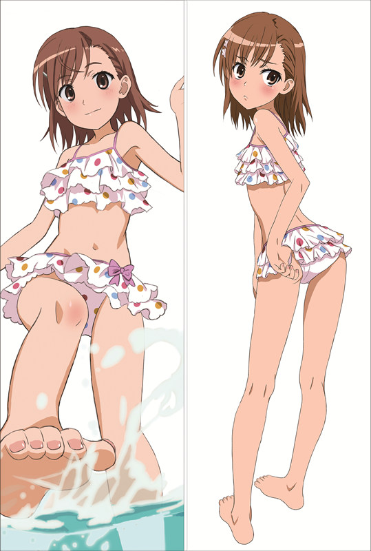 A Certain Scientific Railgun Mikoto Misaka Anime Dakimakura Body Pillow Cover
