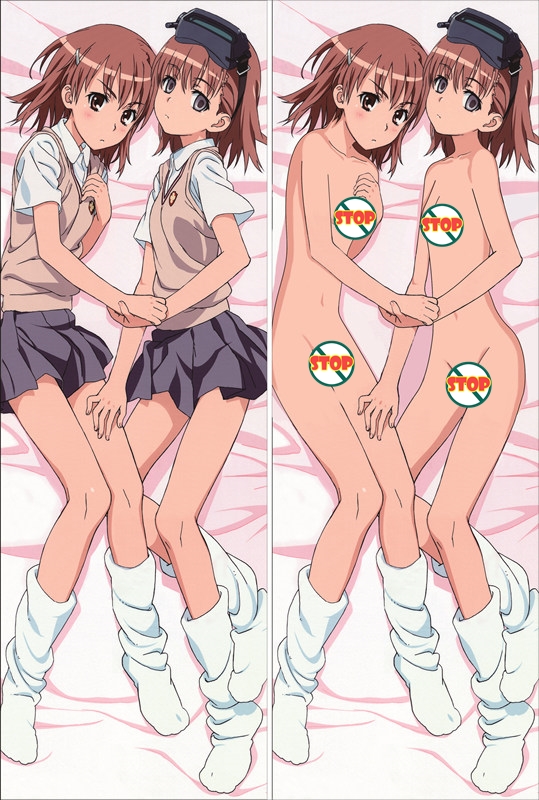 A Certain Scientific Railgun Mikoto Misaka Anime Dakimakura Body Pillow Cover