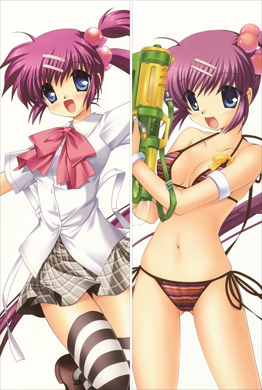 Little Busters! Haruka Saigusa Anime Dakimakura Waifu Pillow Case